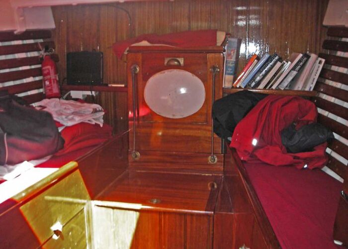 Irina VII Classic Yacht For Sale Cabin